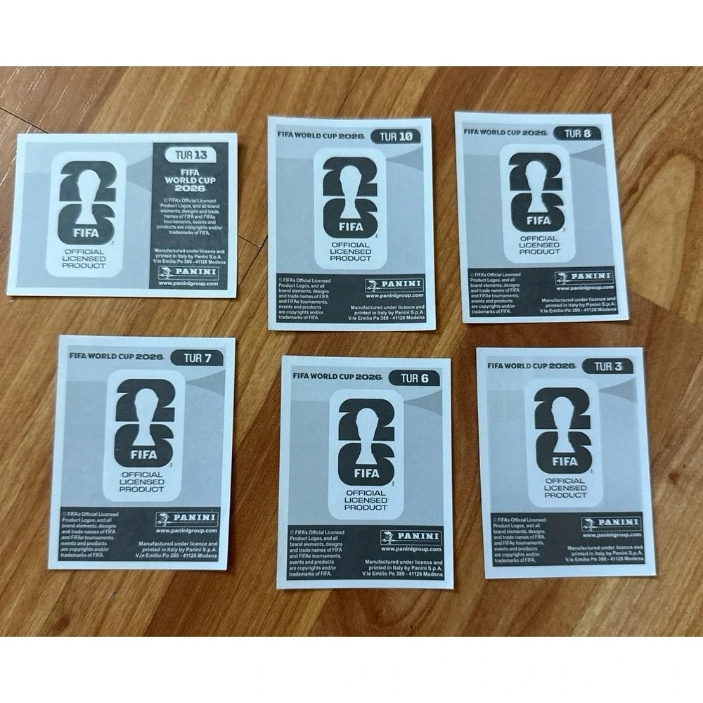 Panini FIFA World Cup 2026 Turquia Stickers